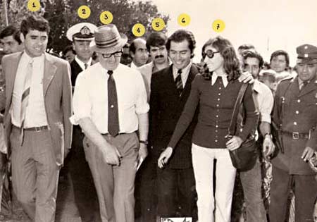 Salvador Allende en FERBIO, 1973